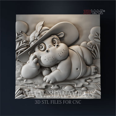 HIPPO 3d stl
